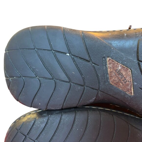 Born Brown Leather Bicycle Toe Lace Up Oxford Loafer Shoes Mens Size 9.5M Casual main image 13